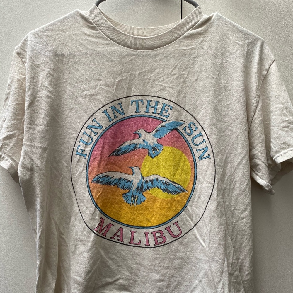 brandy melville cropped tshirt